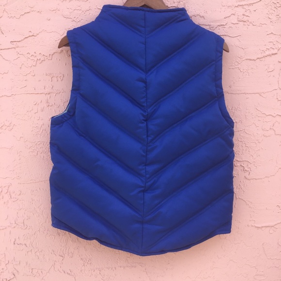 Reebok Indianapolis Colts Blue Down Filled Puffer Vest - Picture 3 of 6